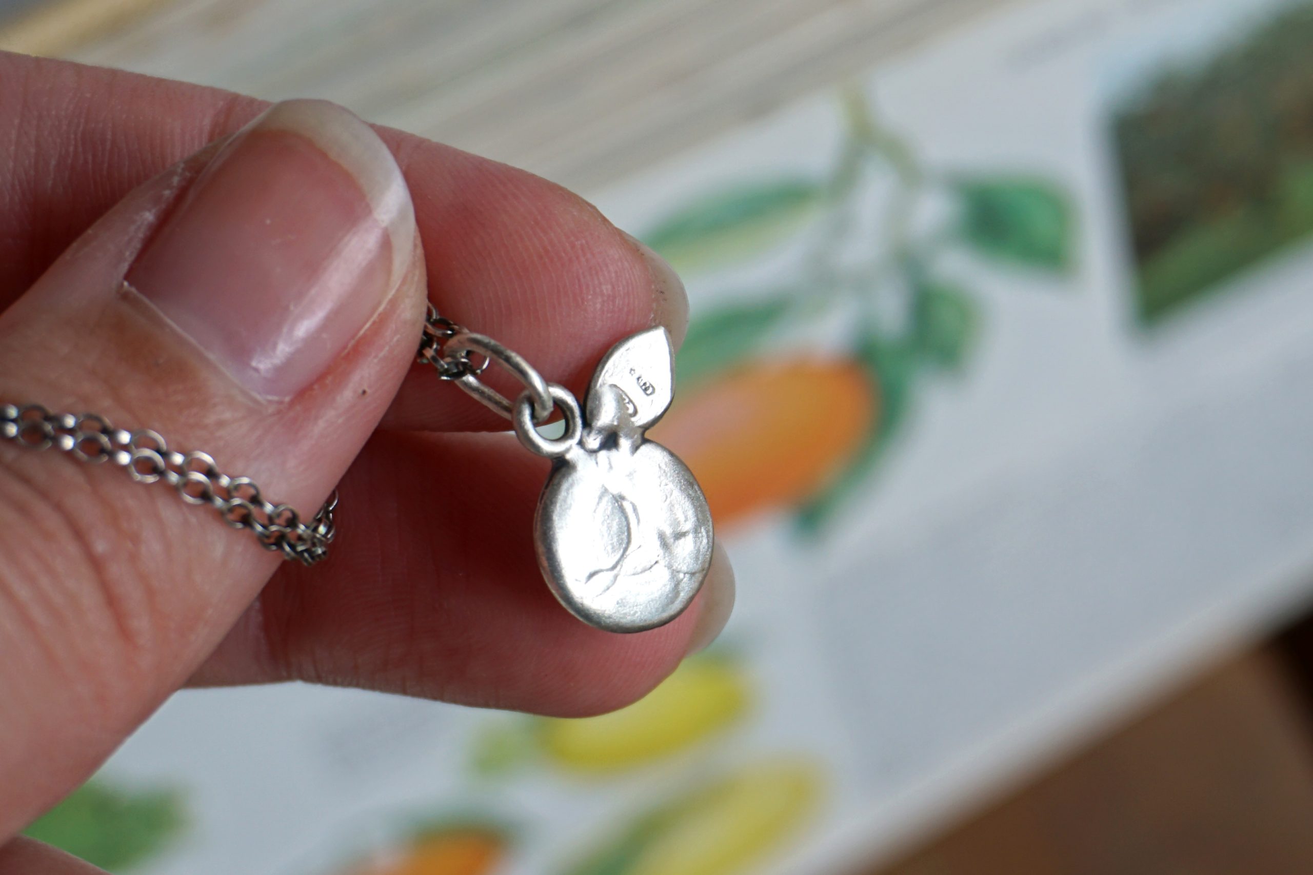 "Citrus" with carnelian - pendant - Image 5